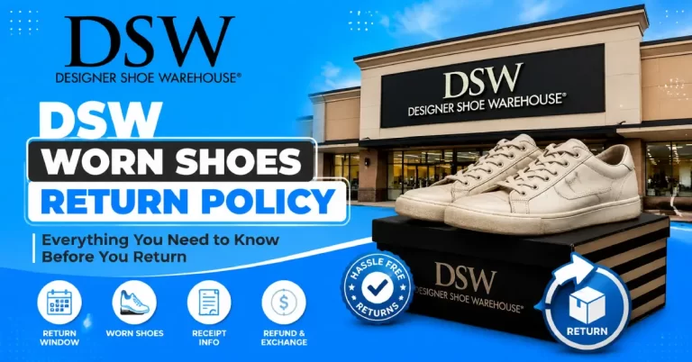 DSW Worn Shoes Return Policy