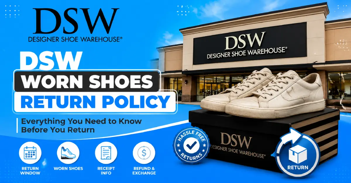 DSW Worn Shoes Return Policy