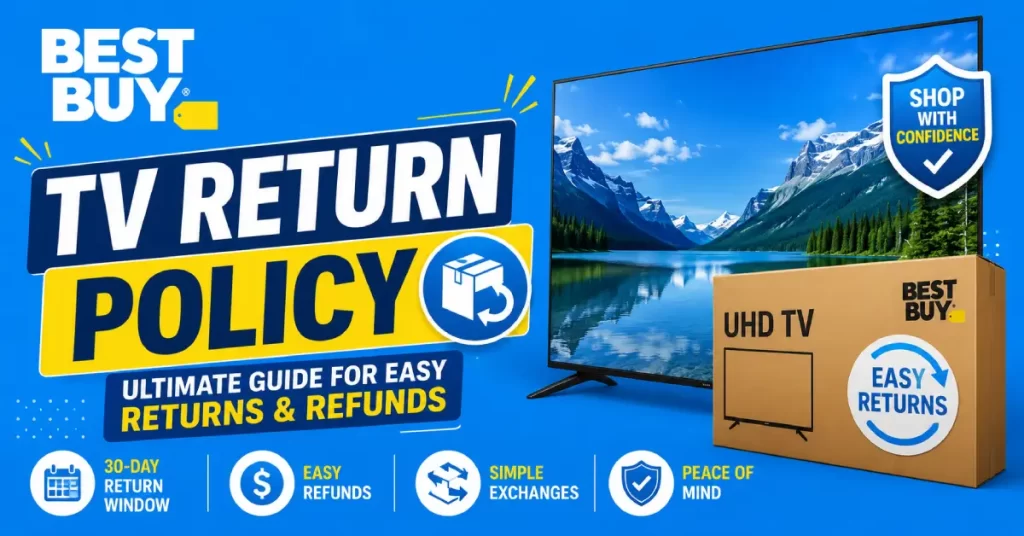Best Buy TV Return Policy