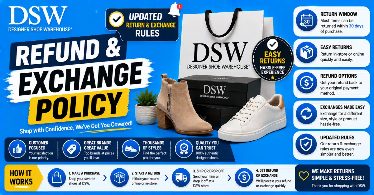 DSW Refund & Exchange Policy