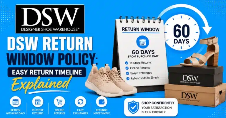 DSW Return Window Policy