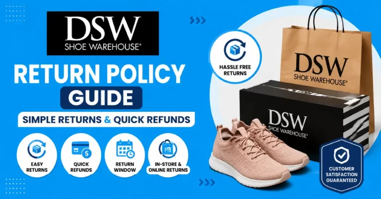 DSW Shoe Warehouse Return Policy