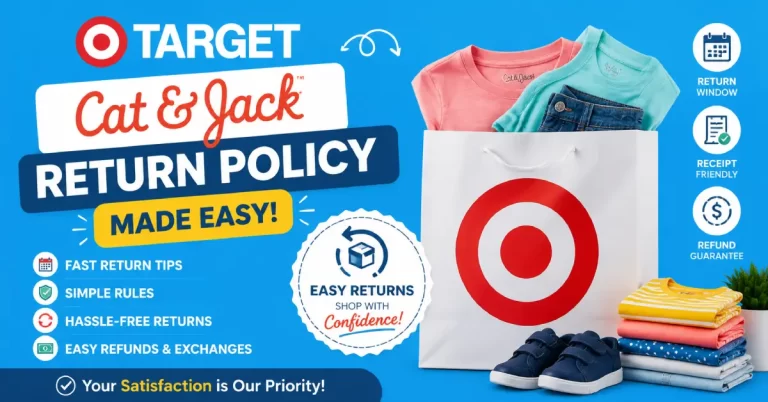 Target Cat and Jack Return Policy