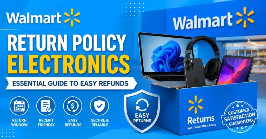Walmart Return Policy Electronics