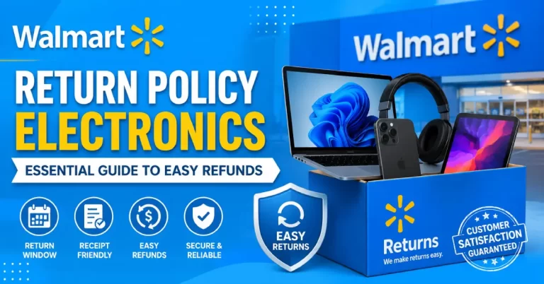Walmart Return Policy Electronics