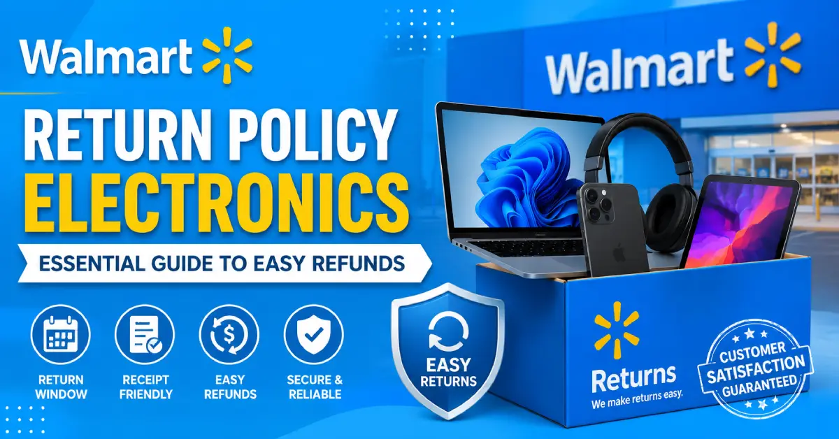 Walmart Return Policy Electronics