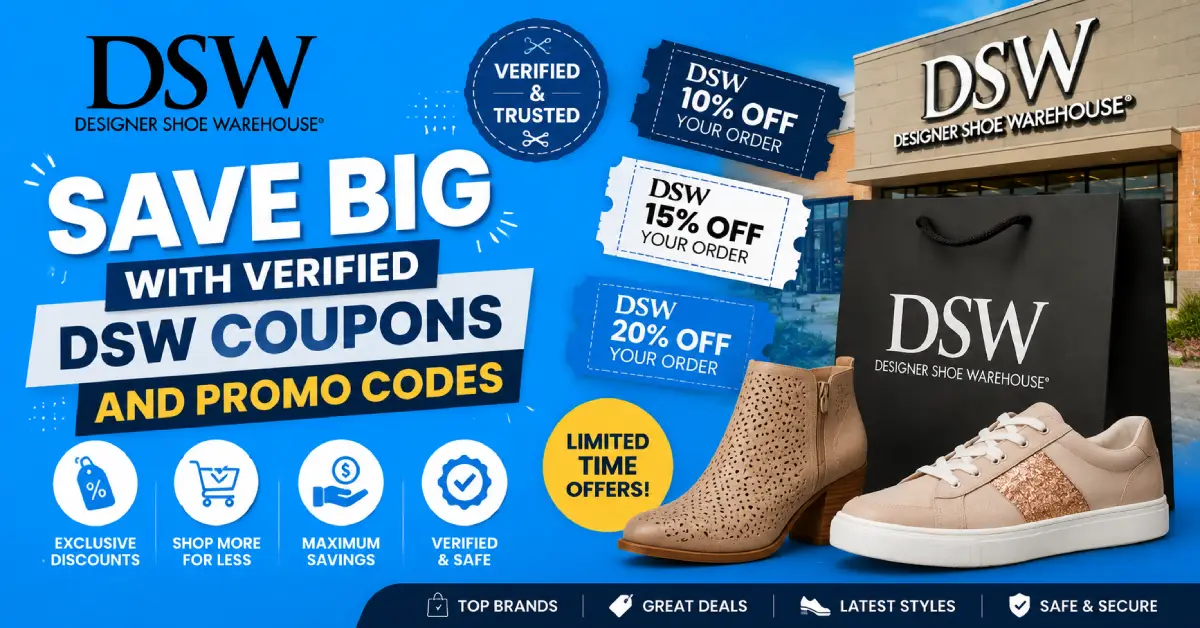 DSW Coupons and Promo Codes