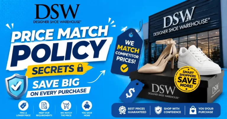 DSW Price Match Policy