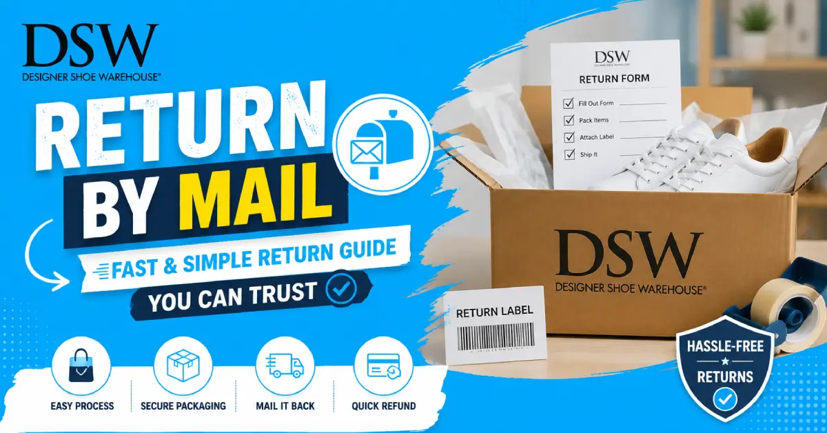 DSW Return By Mail