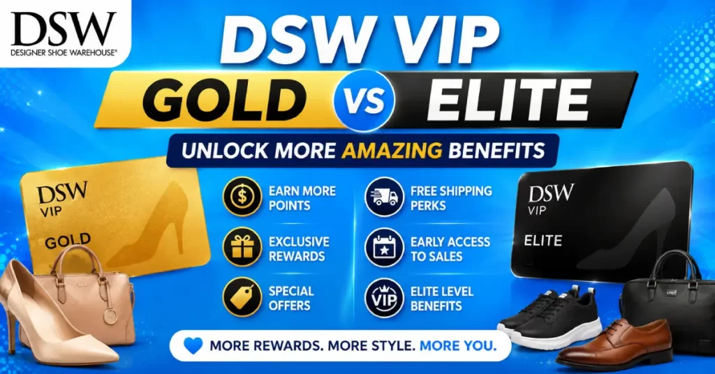 DSW VIP Gold vs Elite
