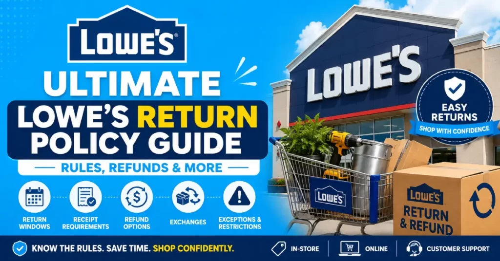 Lowe's Return Policy
